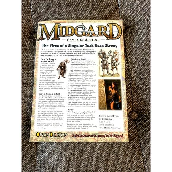 Dungeon & Dragons KOBOLD magazine book pathfinder Gears of magic Golarion harem - Picture 3 of 8